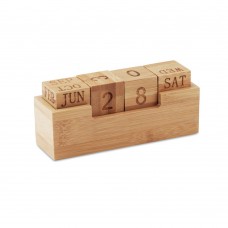 Kalender Bambus KARENDA, holz