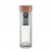 BATUMI GLASS Double wall glass bottle 400ml BATUMI GLASS, transparent