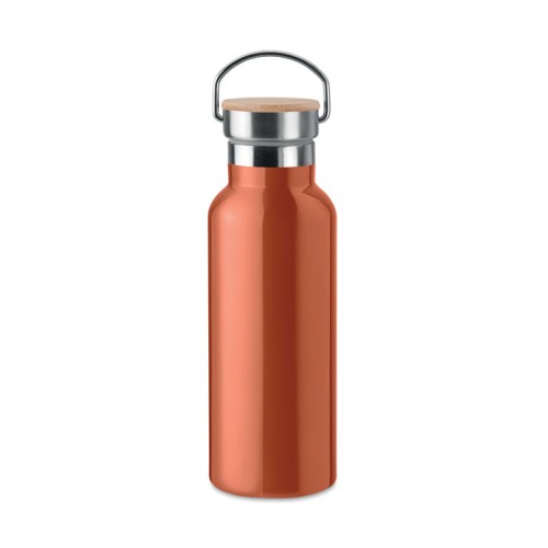 HELSINKI Dubbelwandige fles 500ml HELSINKI, oranje