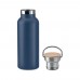 HELSINKI Dubbelwandige fles 500ml HELSINKI, marineblauw HELSINKI Dubbelwandige fles 500ml HELSINKI, marineblauw