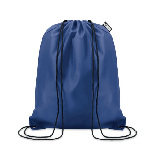 Beutel mit Kordelzug 190T RPET SHOOPPET, blau Beutel mit Kordelzug 190T RPET SHOOPPET, blau