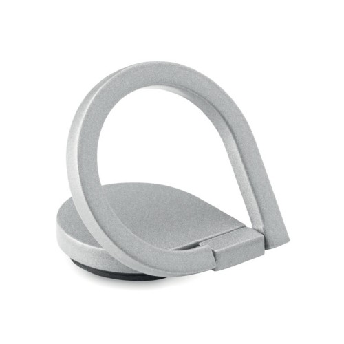 DROP RING Phone holder-stand ring DROP RING, silver