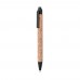 MONTADO ABS balpen met kurk MONTADO, zwart