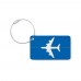 FLY TAG Aluminium luggage tag FLY TAG, royal blue