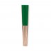 FANNY WOOD Manual hand fan wood FANNY WOOD, green