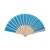 FANNY WOOD Manual hand fan wood FANNY WOOD, royal blue