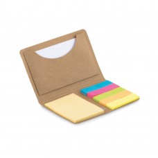 FOLDNOTE Memoblaadjes en pagina labels FOLDNOTE, beige