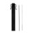 COLD STRAW Rietje en flessenborstel COLD STRAW, mat zilver