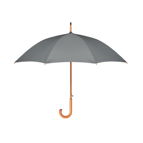 CUMULI RPET 23 inch umbrella RPET pongee CUMULI RPET, grey