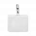 CLIPBADGE Badge holder PVC CLIPBADGE, transparant