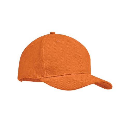 Baseball Kappe 6 Panels TEKAPO, orange