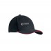 Baseball Kappe 6 Panels TEKAPO, schwarz/rot Baseball Kappe 6 Panels TEKAPO, schwarz/rot