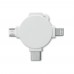 3in1 Kabeladapter LIGO CABLE, weiß 3in1 Kabeladapter LIGO CABLE, weiß
