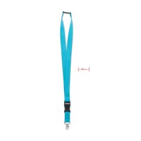 WIDE LANY Lanyard 25mm WIDE LANY, turquoise