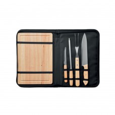 GRILLE Set of 4 BBQ Grilling accessori GRILLE, black