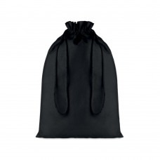 Beutel mit Kordelzug L TASKE LARGE, schwarz