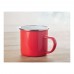 PLATEADO Metalen mok  emaille coating PLATEADO, rood