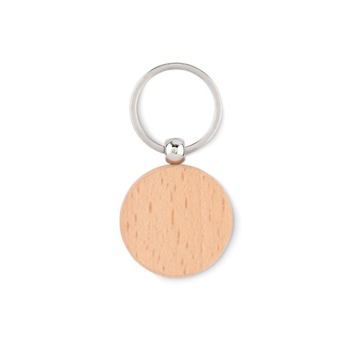 TOTY WOOD Round wooden key ring TOTY WOOD, wood