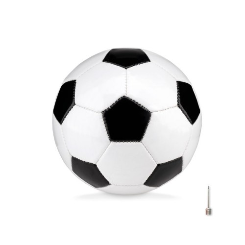 Kleiner PVC Fußball 15cm MINI SOCCER, weiß/schwarz Kleiner PVC Fußball 15cm MINI SOCCER, weiß/schwarz