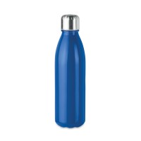 ASPEN GLASS Glazen drinkfles ASPEN GLASS, royal blauw