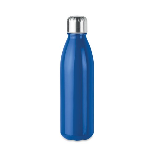 ASPEN GLASS Glazen drinkfles ASPEN GLASS, royal blauw