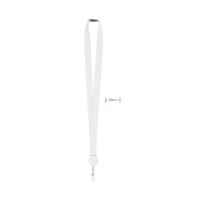 ZIP LANYARD Lanyard retractable clip ZIP LANYARD, white