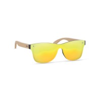 ALOHA Zonnebril met all-over glas ALOHA, geel