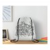 CARRYDRAW Non woven kids bag with pens CARRYDRAW, white
