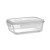 PRAGA LUNCHBOX Glass lunchbox & PP lid 900ml PRAGA LUNCHBOX, transparent