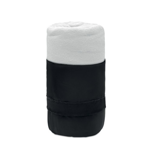 MUSALA RPET RPET fleece travel blanket MUSALA RPET, white