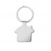 BURNIE House key ring metal bamboo BURNIE, wood