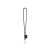 Lanyard Tube Long Set II Standardmodelle, Schwarz