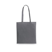 CARACAS. 100% cotton bag (140 g/m²), Dunkelgrau