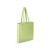 MARACAY. Tas met gerecycled katoen (70%) en polyester (30% rPET) (140 g/m²), lichtgroen