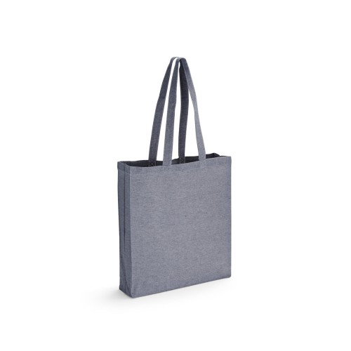 MARACAY. Tas met gerecycled katoen (70%) en polyester (30% rPET) (140 g/m²), donkerblauwe
