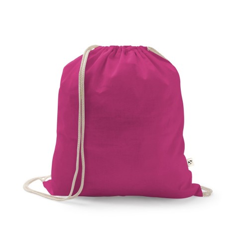 ISTANBUL. Rugzak van gerecycleerd katoen (70%). polyester (30% rPET) (150 g/m²), Rosa