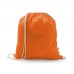 ISTANBUL. Rugzak van gerecycleerd katoen (70%). polyester (30% rPET) (150 g/m²), oranje