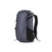 ALASCA. Hiking backpack with waterproof coating, blue