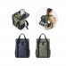 ROMA L. Thermal backpack padded in recycled polyester 600D ripstop 16 L, Dunkelgrün