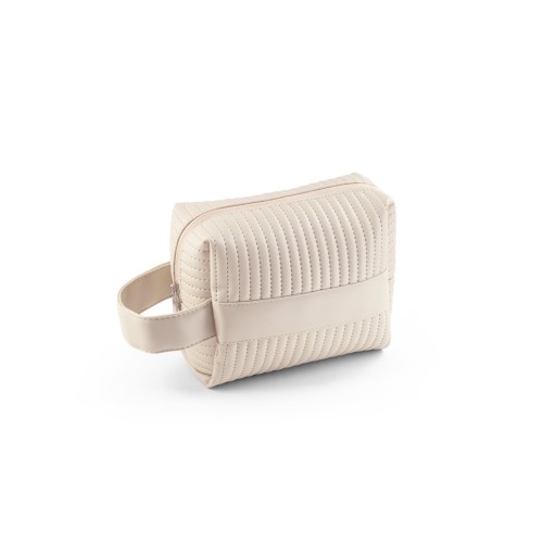 GILI. PU-handtas (21% gerecycled PU en 30% gerecycled polyester), beige