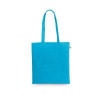 MEXICO. Bag made from recycled cotton (70%) and polyester (30% rPET) (150 g/m²), Light Blue