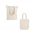 GIRONA. Katoenen (50%). gerecycleerd katoenen (30%) en polyester (20% rPET) tas (220 g/m²), Naturhell
