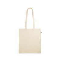 LEON. 100% organic cotton bag (140 g/m²), Naturhell
