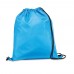 CARNABY. 210D rugzak met zwarte trekkoorden, light Blue