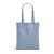RYNEK. Tas met gerecycled katoen (70%). polyester (30% rPET) (140 g/m²), blauw