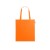 MAPUTO. 190T recycled polyester (100% rPET) bag, orange