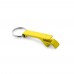 BAITT. Aluminium keyring with bottle opener, yellow
