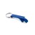 BAITT. Aluminium keyring with bottle opener, royal blue