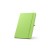 ANNE. A5 notebook in recycled polyester (100% rPET) with lined pages, light green
