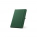 ANNE. A5 notitieblok in gerecycled polyester (100% rPET) met gelinieerde pagina's, Dunkelgrün ANNE. A5 notitieblok in gerecycled polyester (100% rPET) met gelinieerde pagina's, Dunkelgrün